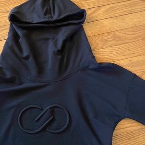 CALIA funnel neck hoodie
